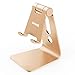 Multi-Angle Adjustable Phone Stand, Skomet iPhone Stand, Cradle, Dock, Holder iPhone 7 6 6s Plus 5 5s 5c Charging and Android Smartphone Devices - Gold