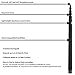 LyxPro Portable Mic Boom Pole Arm Professional 5 Section Stretchable Padded Handheld Telescopic Aluminum Adjustable For Shotgun Zoom Microphones, Fish Pole extends 2.4’ - 9.25’ MPL-10