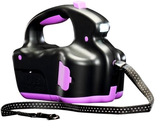 ULTRALEASH Retractable Cord Ultra Leash for Dog, Purple