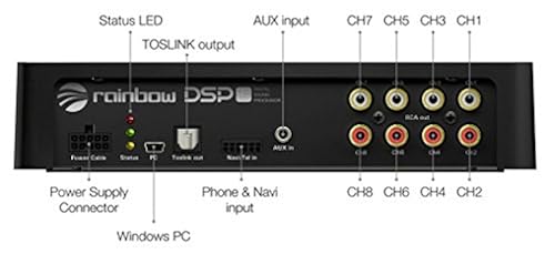 Rainbow DSP 1.8 + WiFi Module in Oman | Whizz Equalizers