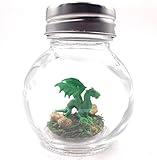 1 Inch Pet Dragon Green with Adoption Certificate