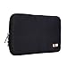 BUBM Travel Cable Organizer, Universal Electronics Accessories Storage Bag for Cord, Earphone, USB Flash Drive, Memory Card and More, Lightweight and Compact,Black