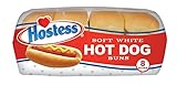 Hostess Hot Dog Buns, 8 Buns (Pack of 4)