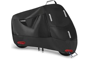 SECELES 300D XXL Motorcycle Cover Waterproof Outdoor, Kymco Scooter Cover Waterproof Outdoor, Motorcycle Cover Waterproof Yamaha R3 R7 (2XL: 86" * 35" * 50")