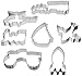 R & M International 1903 Transportation Theme Cookie Cutter Set
