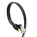 Ethernet Cable 15ft, Vandesail CAT7 LAN Network Cable RJ45 High Speed Patch Cord STP Gigabit 10/100/1000Mbit/s Gold Plated Lead for Switch/Router/Modem/Patch Panel (5m/15ft, Black)