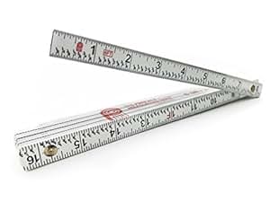 Perfect Measuring Tape Co. FR-72 Carpenter's Folding Rule Lightweight
