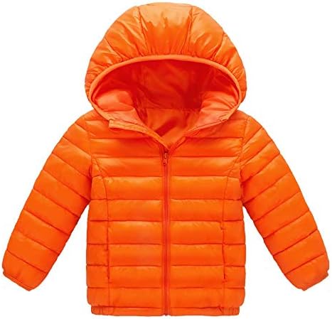 VEKDONE Toddler Baby Boys Girls Outerwear Hooded Coats Winter Jacket Kids Clothes（9 Colors）