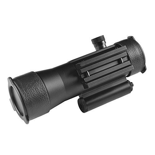 Beileshi 2x42 Green & Red Dot Scope Reticle Scope with Red Laser