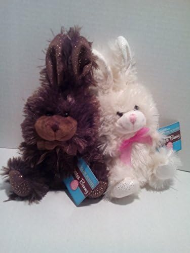 Chocolate-Scented Plush Bunnies with Ribbons, 7
