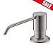 VAPSINT Modern Commercial Brushed Nickel Liquid Built In Deck Mount Soap Dispenser Pump, For Kitchen Sink Faucet