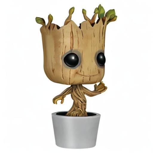 Funko Pop! Marvel: Dancing Groot Bobble Action Figure