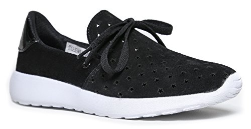 Beam star cutout slip on sneaker