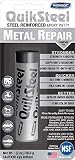 Blue Magic 16002TRI QuikSteel Steel Reinforced Epoxy Putty Repair, Blister Pack - 2 oz.