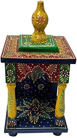 Small Wooden Home Temple for Small Idols/Wooden Home Temple Mandir Pooja Mandap
