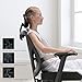 Hbada Ergonomic Office Desk Chair with Adjustable Armrest, Lumbar Support, Headrest and Breathable Skin-Friendly Mesh, Black