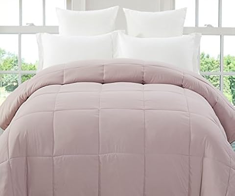 Amazon Com Down Alternative Comforter Plum Gray King All