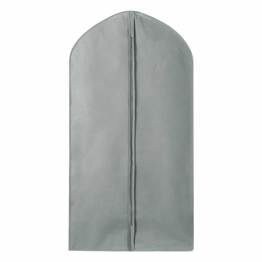 Wedding Dress Bag Garment Bag Suit Bags Clothes Covers with Transparent Window Non-Woven Coat Bags for Wardrobe and Travel Dustproof
