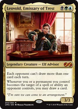 Magic: The Gathering - Leovold, Emissary of Trest - Ultimate Masters - Mythic