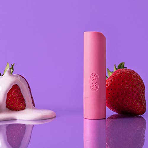 eos 100 Natural & Organic Lip Balm Strawberry Sorbet, Dermatologist