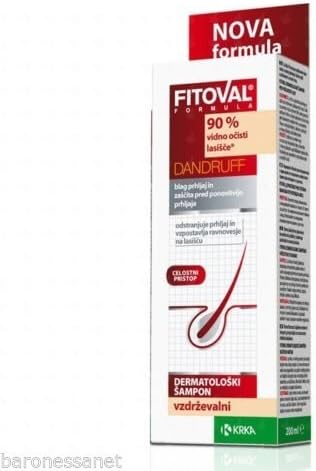 Fitoval Dandruff Treatment Intensive Shampoo 200ml Anti Dandruff Shampoo Care Yours Hair by CARE YOURS HAIR