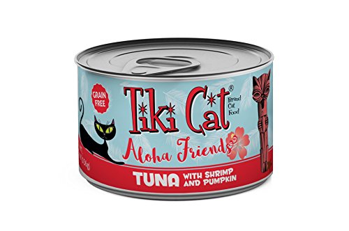 Tiki Cat Aloha Friends - 5.5 oz. can 8 TR - Tuna Shrimp Pumpkin, 1 Pack, One Size