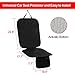 ALTITACO Car Seat Protector + X-Large Kick Mat Auto Seat Back Protector with 2 Organizer Pockets, Universal Car Seat Saver Cover Pad + Waterproof Kick Guards for Baby & Infant Safety Seat, Dog Mat