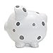 Child to Cherish Ceramic Polka Dot Piggy Bank for Boys, Gray