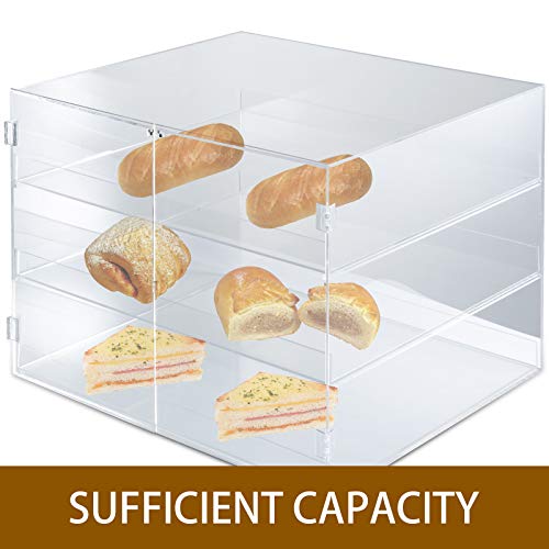 image for BestEquip Acrylic Display Case 21 x 18 x 17Inch Clear Display Cases 3 