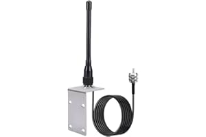 Cjuahsvior VHF Marine Radio Antenna for Ship-to-Ship Communication 156-163MHz -259 Connector High Gain RG-58 Cable
