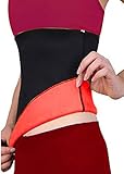 Waist Trimmer Weight Loss Ab Belt - Premium Stomach Wrap and Waist Trainer