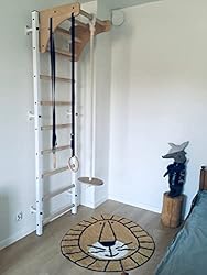 BenchK - Wooden Swedish Ladder Wall Stall Bar