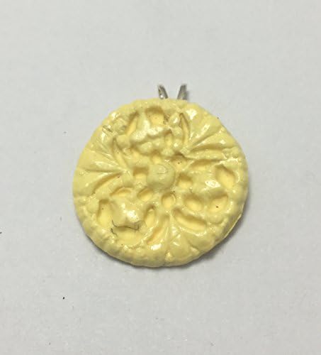 Filligree in Butter Yellow - Handmade Pendant with or without Necklace Chain
