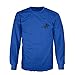 Official Winchester Mens Cotton Vintage Rider Graphic Printed Long Sleeve T-Shirt (Medium, Royal)