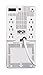 Tripp Lite INTERNETOFFICE700 700VA 425W UPS Desktop Battery Back Up Tower 120V USB RJ45 PC, 6 Outlets