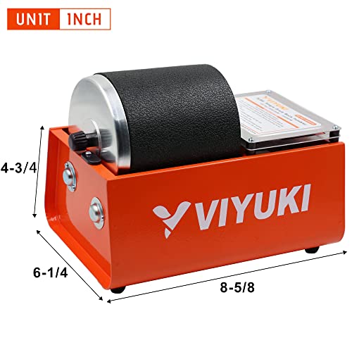 VIYUKI Professional Electric Kids Rock Stone Tumbler Kit 3LB Rock