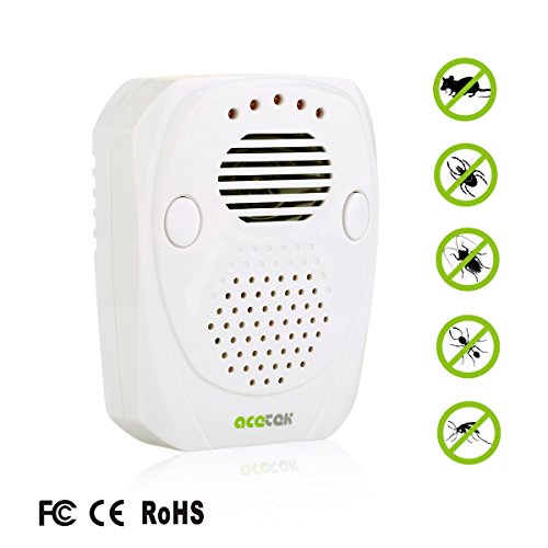 Acetek Pest Control Ultrasonic Pest Repeller- Electronic Plug-in and USB Port-Toxic Free & Eco-friendly, Safe for Human& Pets- Pest Repellent for Insects, Ants, Rodents, Flies, Mosquitoes, Spiders Acetek Pest Control Ultrasonic Pest Repeller- Electronic Plug-in and USB Port-Toxic Free & Eco-friendly, Safe for Human& Pets- Pest Repellent for Insects, Ants, Rodents, Flies, Mosquitoes, Spiders