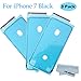 Ogodeal Screen Adhesive Tape Strips Sealing Adhesive Waterproof Pre-Cut Seal Stickers for iPhone 7, Water Liquid Damage Repair Adhesive Glue Replacement 2 Pack Black