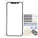 VEKIR Screen Glass Lens Replacement with Cover Net for Speaker for Apple iPhone X