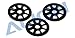 Align Slant Thread Main Drive Gear/121T T-REX 450 Series.