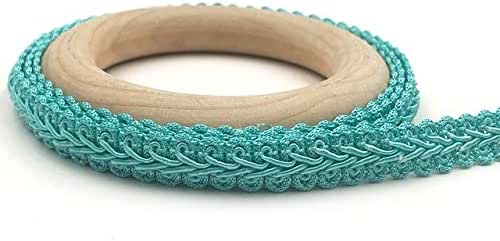 LEISIDU Tela de encaje Tela de cinta trenzada decorativa de encaje de