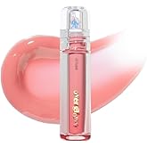 ETUDE Over Glowy Lip Gloss #1 Sweety Cream | Non-Sticky Vegan Lip Tint | Moisturized & Long-lasting Lip Gloss | Daily Tint for Dry Lips, Korean Makeup, K-beauty, Perfect for Gift