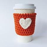 Pumpkin Spice and Cream Reusable Coffee Cup Sleeve