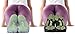 2 Pairs of Yoga Socks for Women - Non Slip Socks with Grip for Pilates, Ballet, Barre