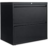 Amazon Com Sandusky 600 Lateral File Steel 2 Drawer Cabinet 36 Width X 28 3 8 Height X 19 1 4 Depth Black Industrial Scientific