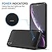 iPhone XR Battery Case, ALLEASA 5000mAh Protective Charger Case (6.1 inch) Portable Charging Case Extended Battery Pack for iPhone XR, Magnetic Top-Cover Design-Black