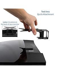 VIVO Soporte de placa adaptador VESA de fijación rápida diseñado para Dell SE2416HX, SE2717HX, SE2717H, S2216M, SE2716H, SE2216H, S2817Q, SE2417HG, S2316M, S2316H, SE2416H y más (Mount-DLSSE2)