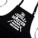 Savvy Designs BBQ Aprons for Men Cooking Kitchen Funny Apron - The Grill Master, The Man The Myth The Legend - Adjustable, Black with Pockets