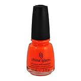 China Glaze Nail Polish Wow Factor ORANGE KNOCKOUT Lacquer 70641 Salon .5 oz FUN