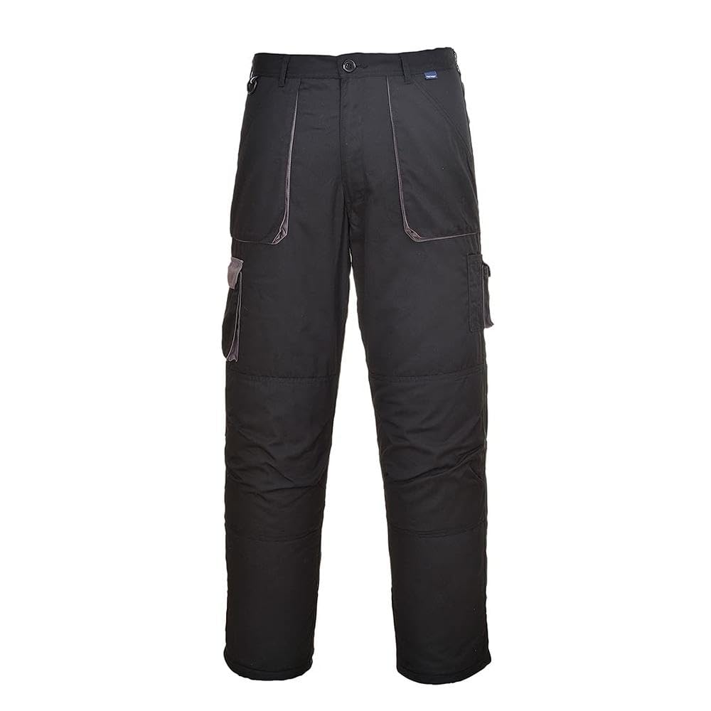 Portwest Texo Contrast Trouser, Size: XXXL, Colour: Black, TX11BKRXXXL